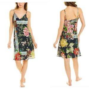Johnny Was Caitlyn silk slip dress size small